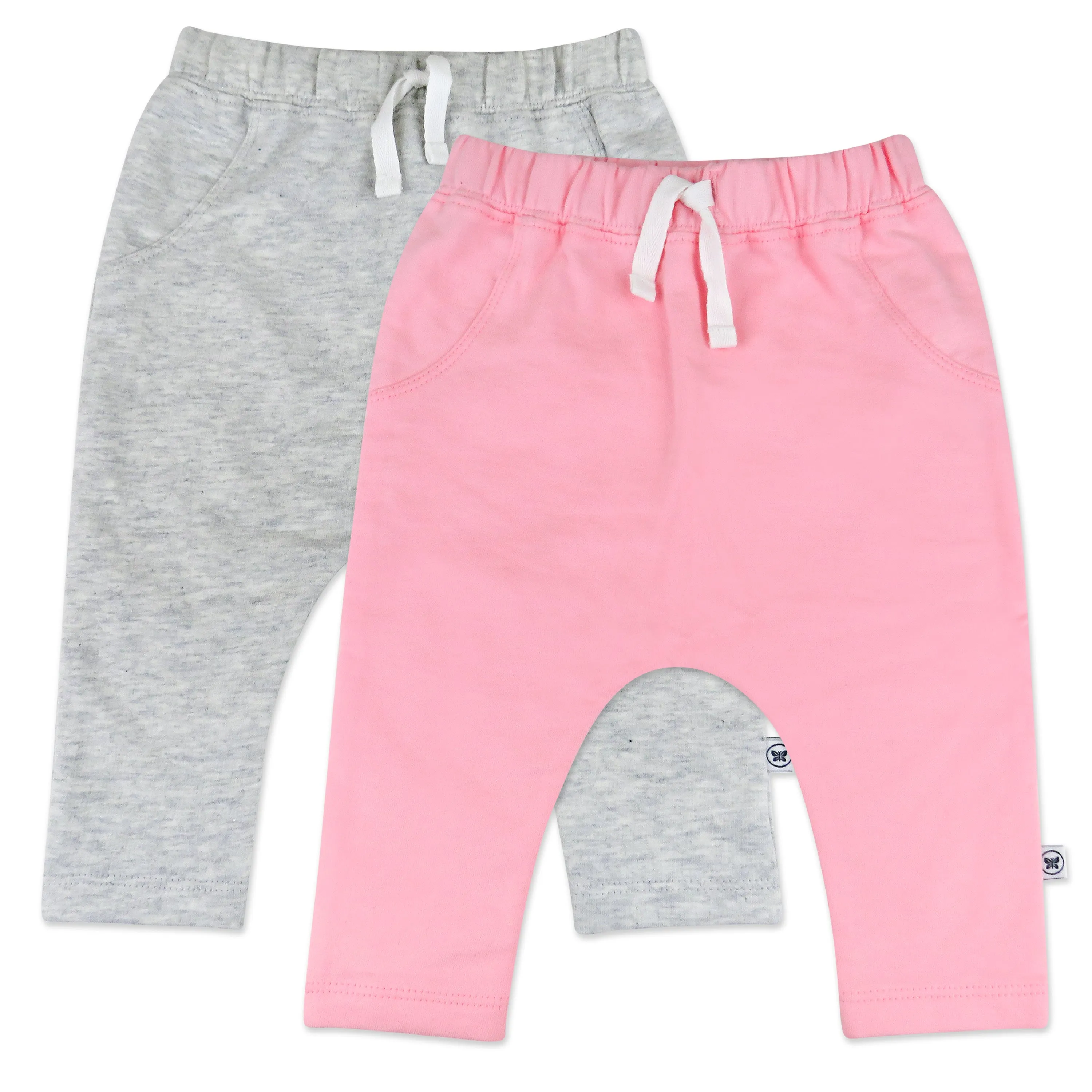 2-Pack Organic Cotton Harem Sweatpants