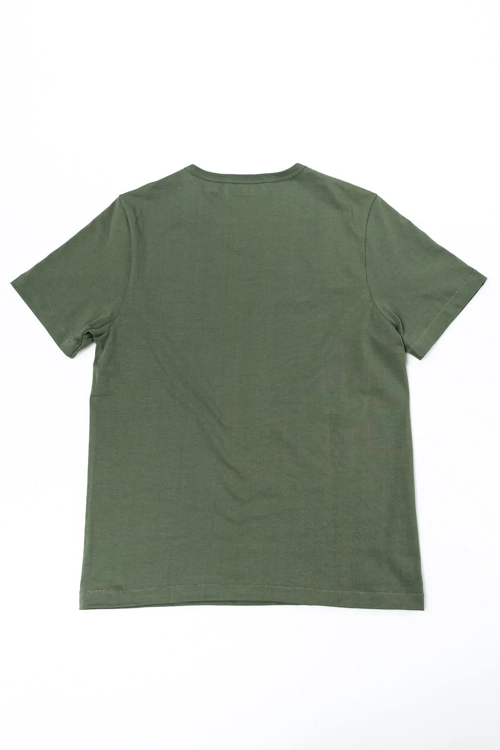 215.40 - 8.6oz Loopwheeled T-Shirt Classic Fit - Army