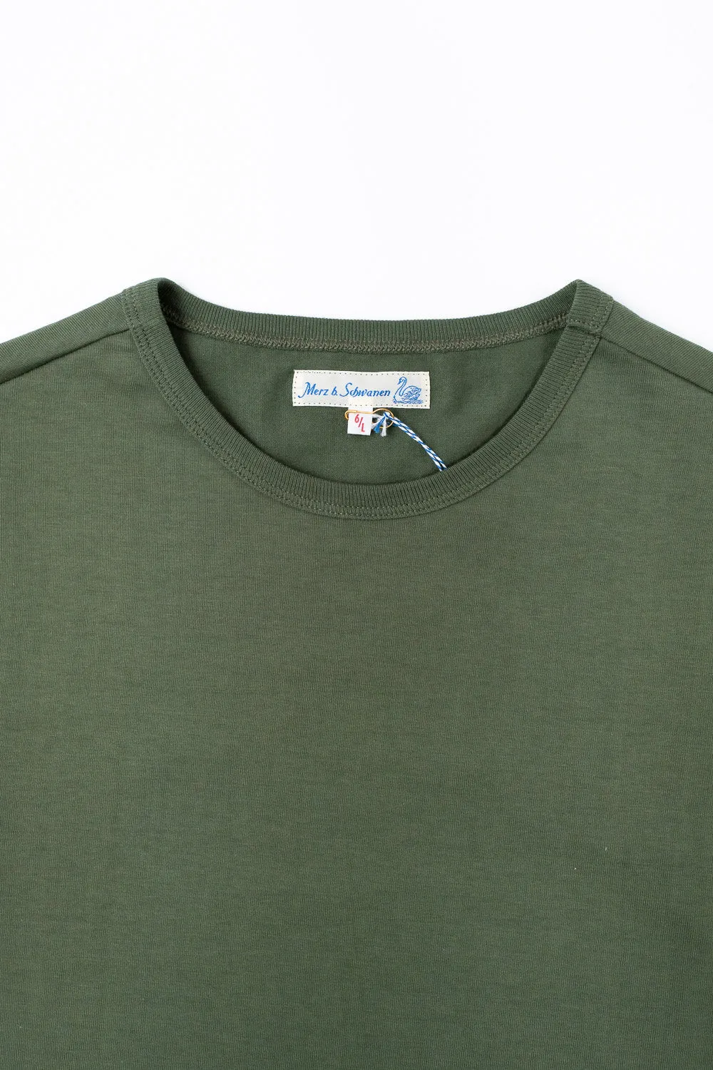 215.40 - 8.6oz Loopwheeled T-Shirt Classic Fit - Army