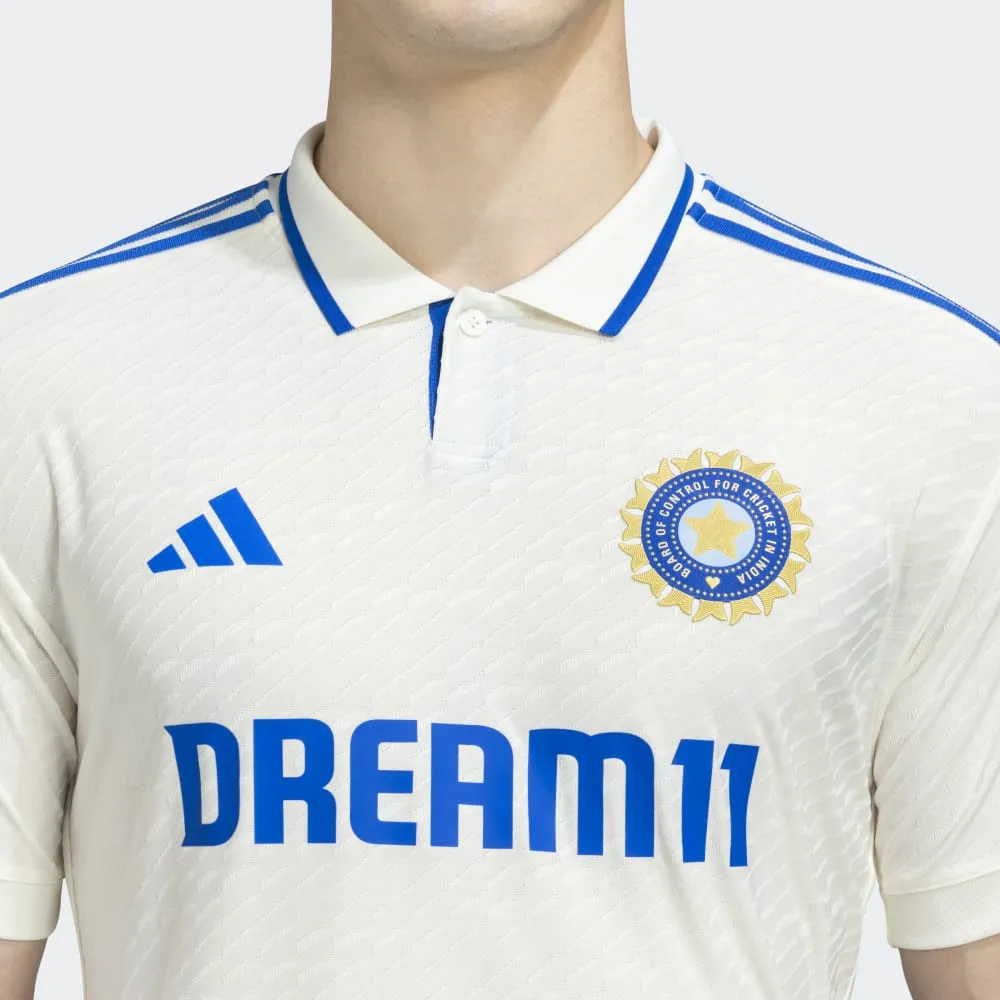 Adidas Mens India Test Cricket Jersey