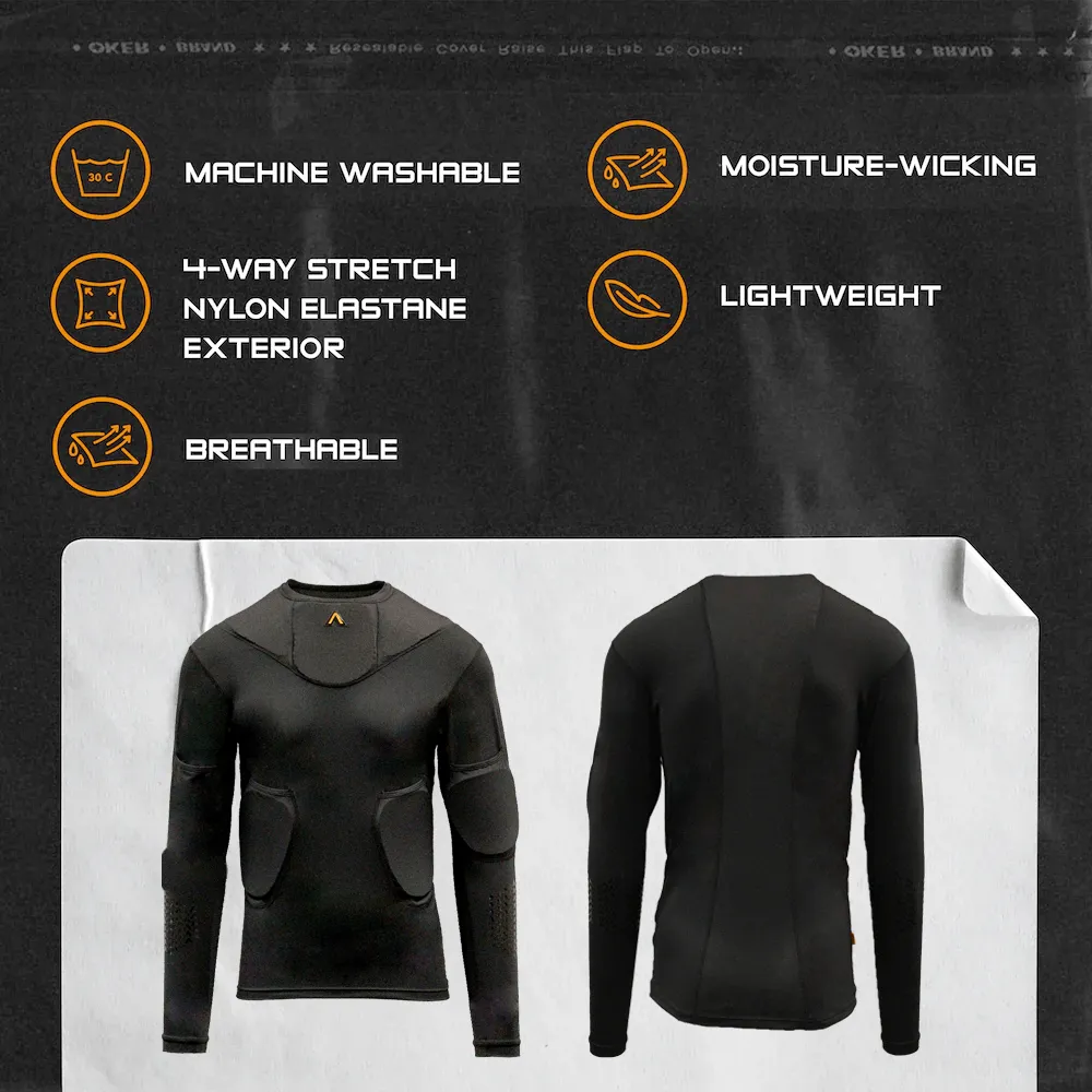 Aegis Interceptor Pro Senior Goalie Padded Shirt