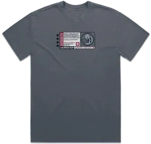 Alien Workshop Classic Clone Tee, Graphite Heather