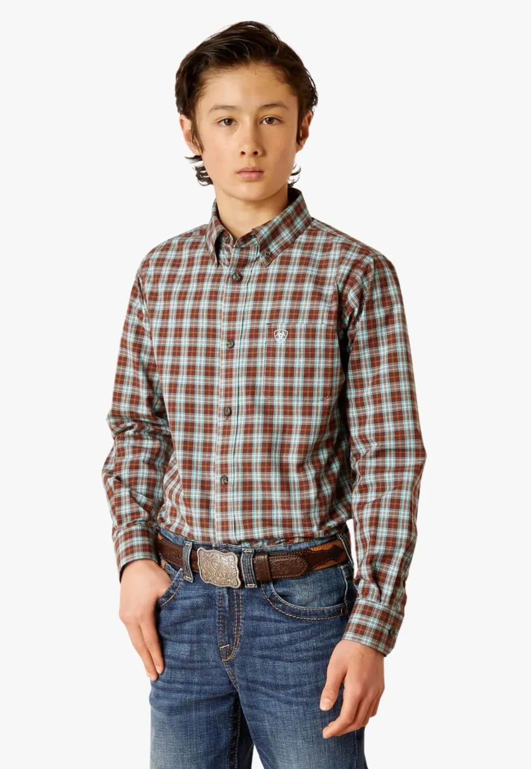 Ariat Boys Brett Long Sleeve Shirt