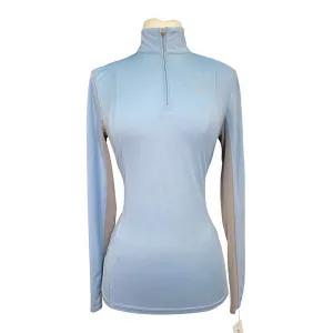 Ariat Tek Heat Series Long Sleeve Shirt in Sky Blue - Women's XS