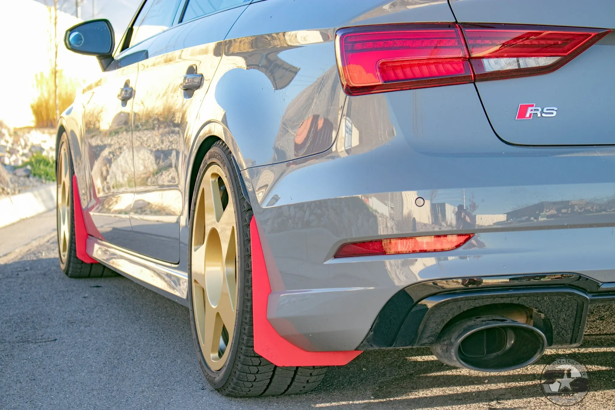 Audi A3/S3/RS3 Sedan 2013-2020 Splash Guards & Rally Mud Flaps