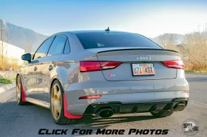 Audi A3/S3/RS3 Sedan 2013-2020 Splash Guards & Rally Mud Flaps