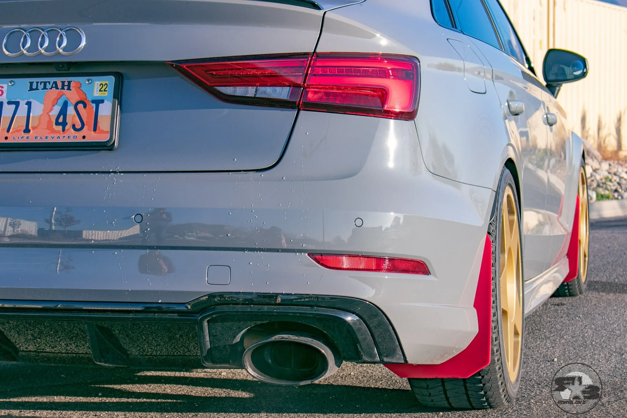 Audi A3/S3/RS3 Sedan 2013-2020 Splash Guards & Rally Mud Flaps