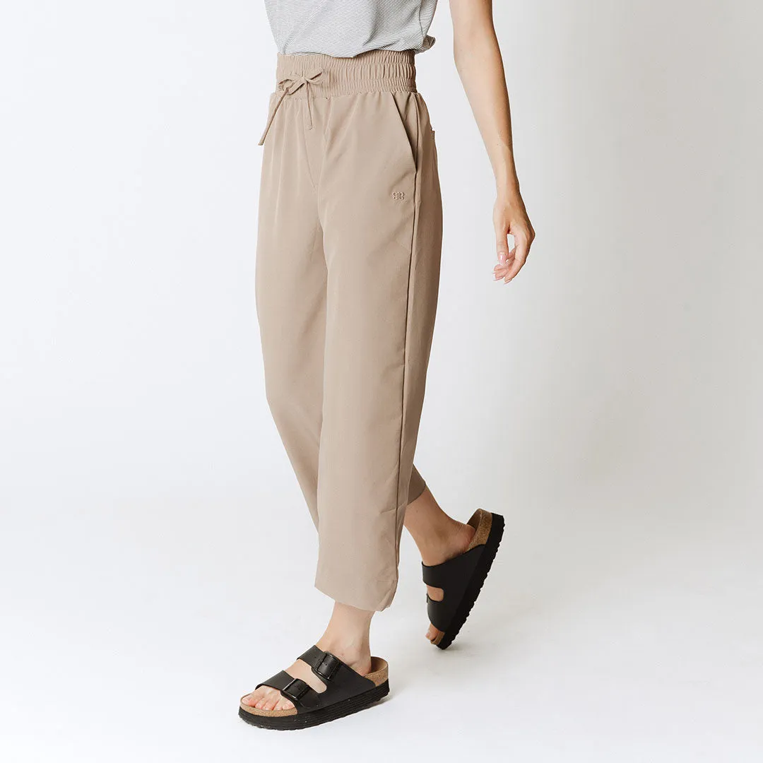 Audrey Wide Leg Pants, Chestnut