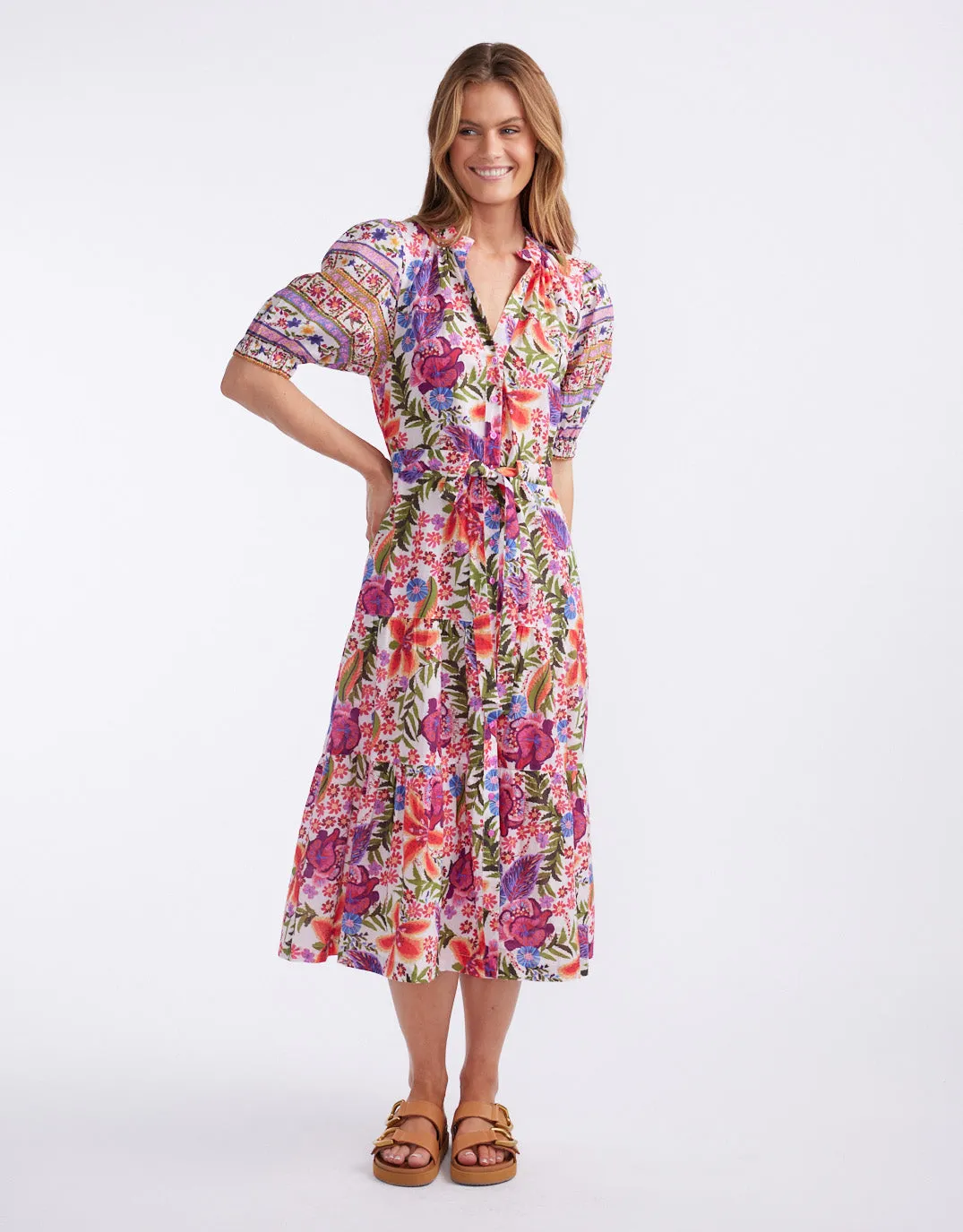 Austen Midi Dress - Tulleries Print