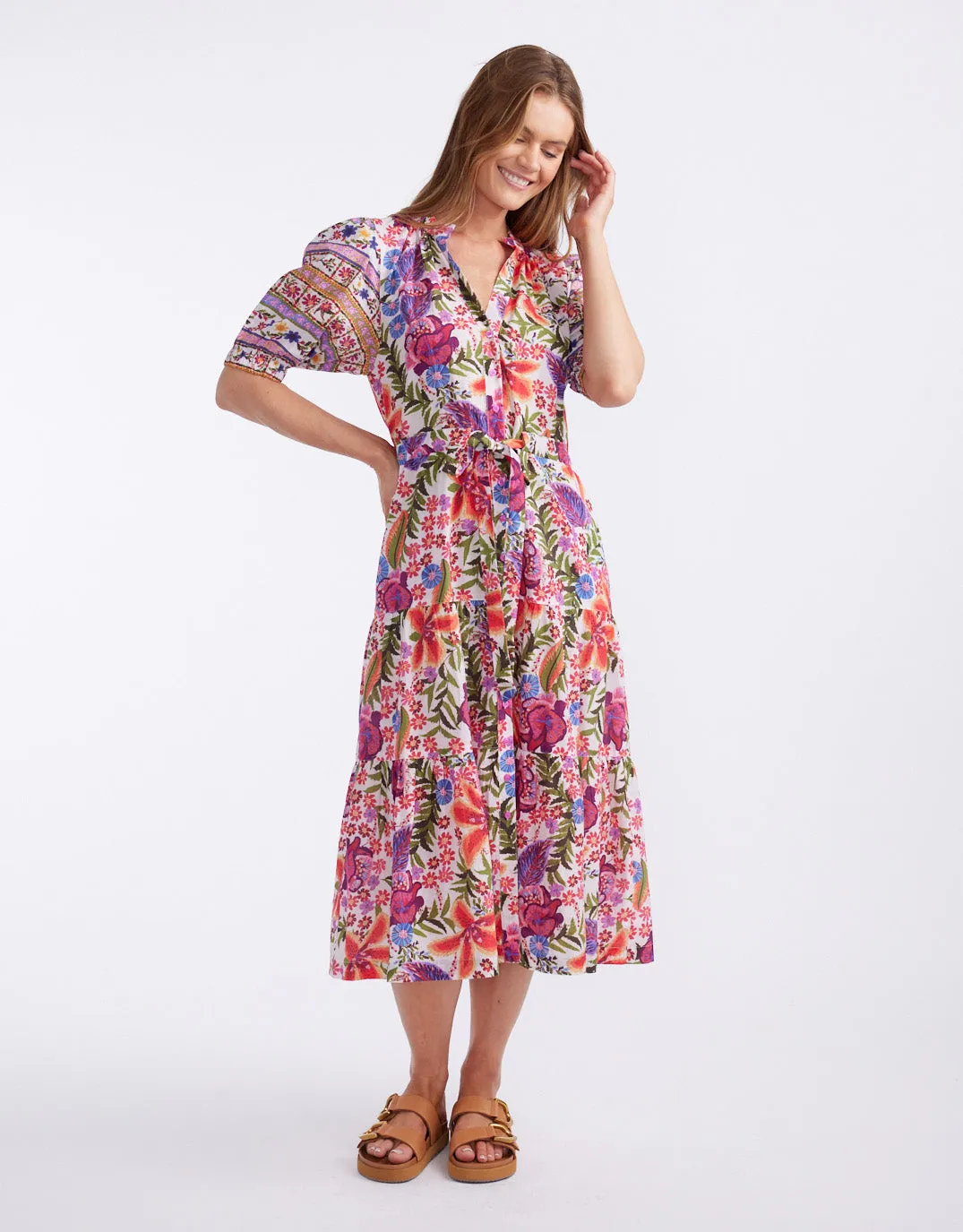 Austen Midi Dress - Tulleries Print