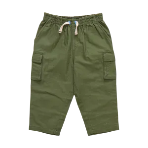 Baby Boys Pull On Pant - Four Leaf Clover