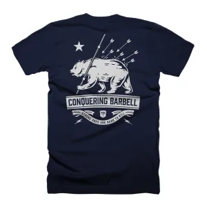 Bear Strong - on Navy Tee