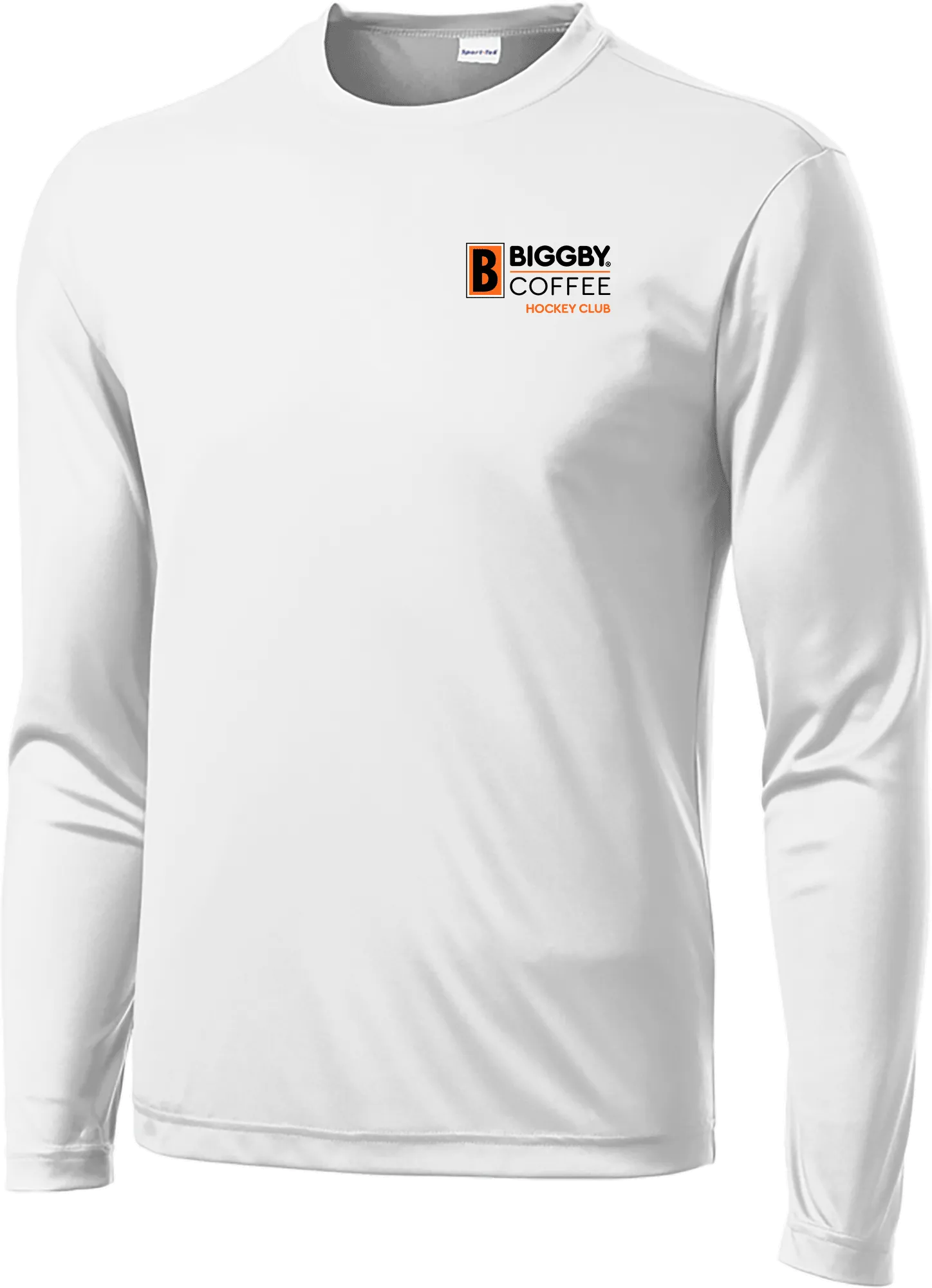 Biggby Coffee Hockey Club Long Sleeve PosiCharge Competitor Tee