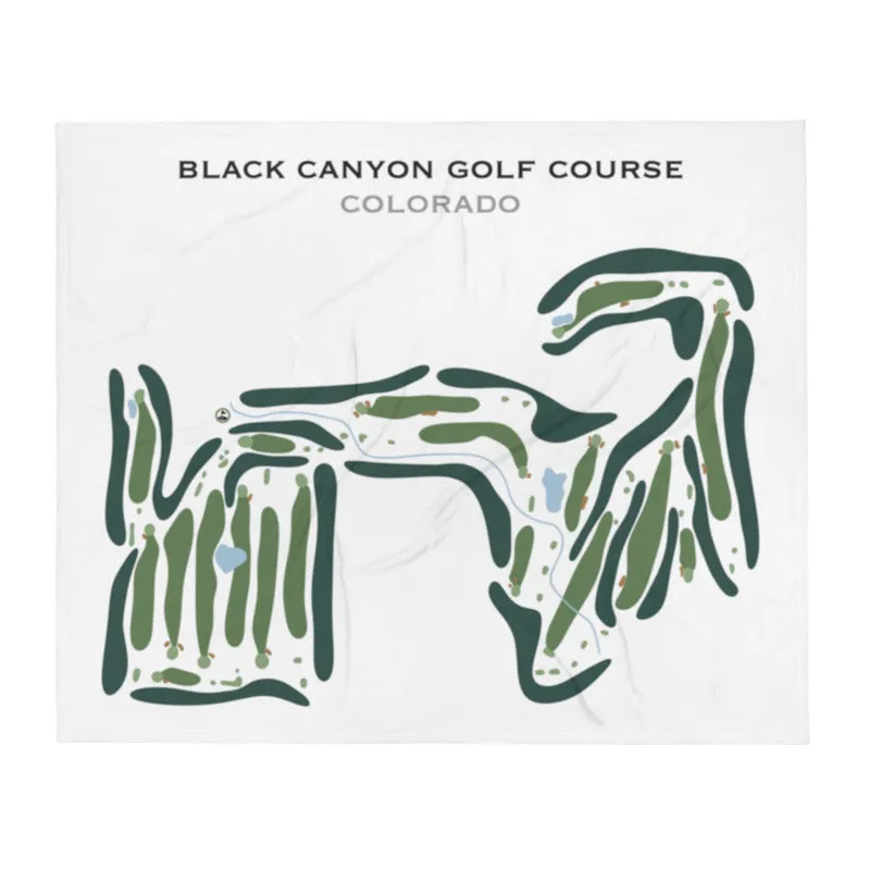 Black Canyon Golf Course, Colorado - Printed Golf Course