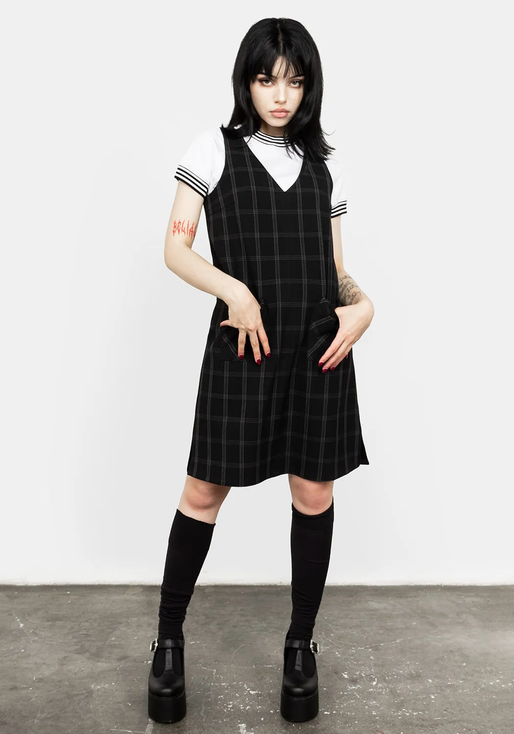 Bonnie Pinafore Dress