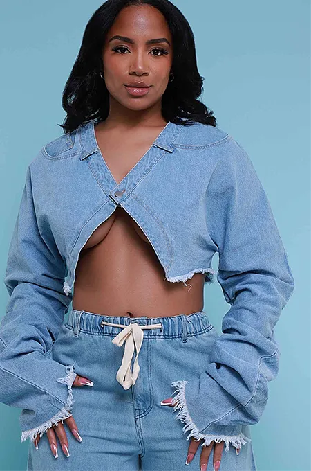 “Circe” Denim Set