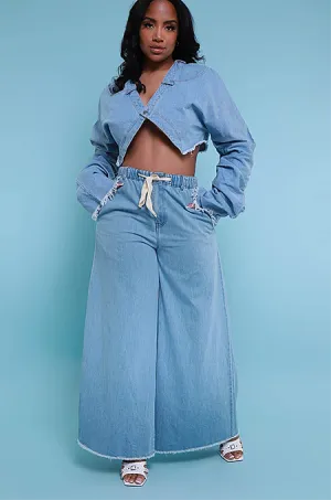 “Circe” Denim Set