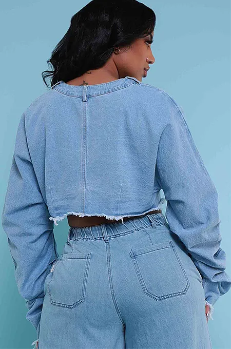 “Circe” Denim Set