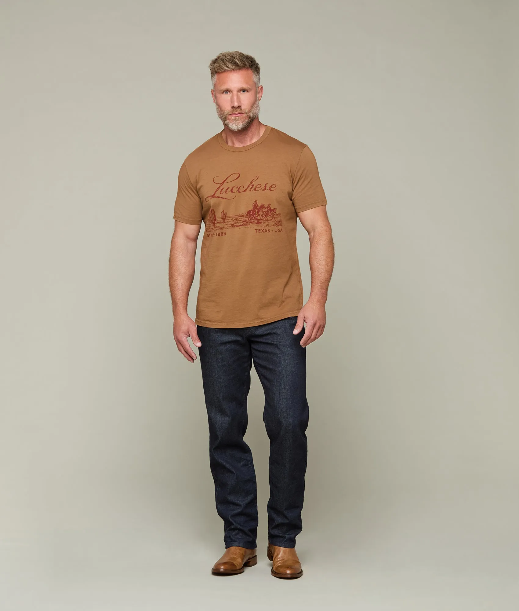 Cisco Tee :: Dirt Brown