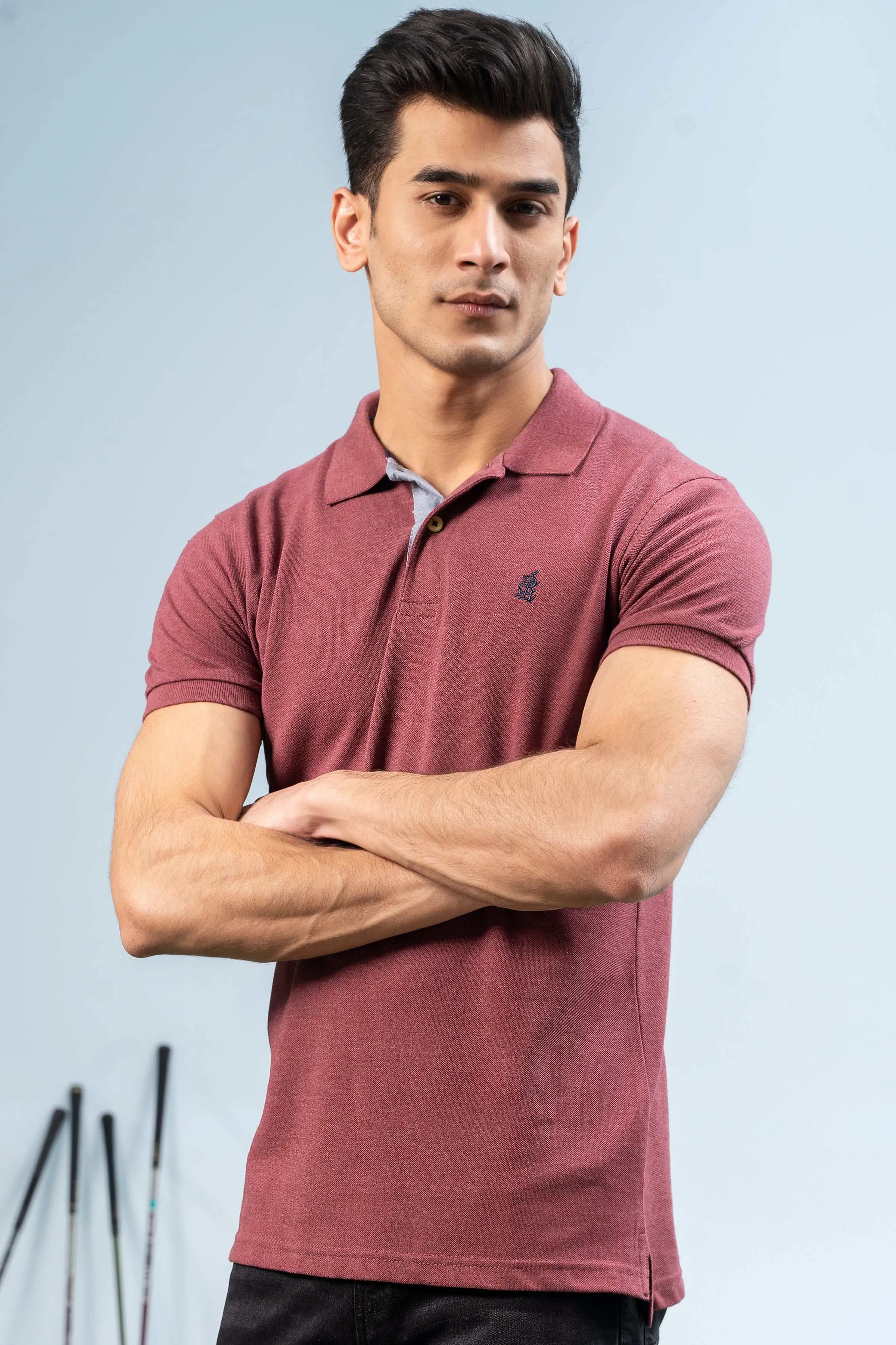 CLASSIC POLO MAROON