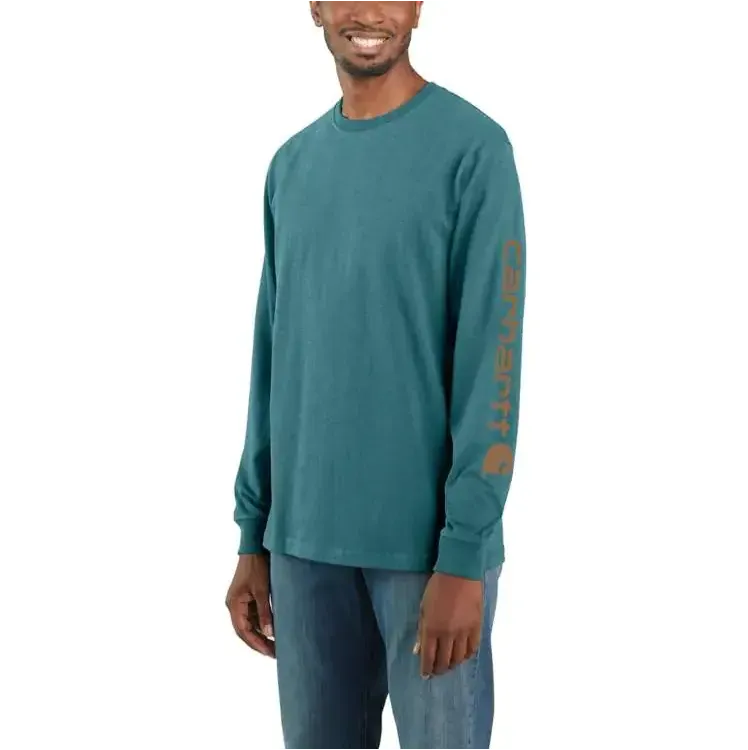 Clearance - Carhartt Long Sleeve w/ Logo Sleeve - Loose Fit K231