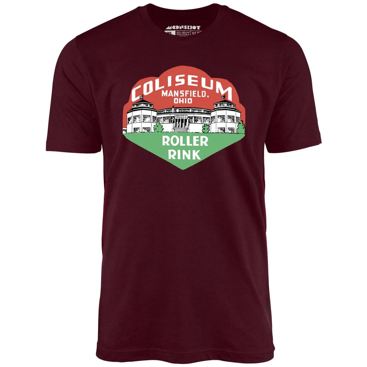 Coliseum - Mansfield, OH - Vintage Roller Rink - Unisex T-Shirt