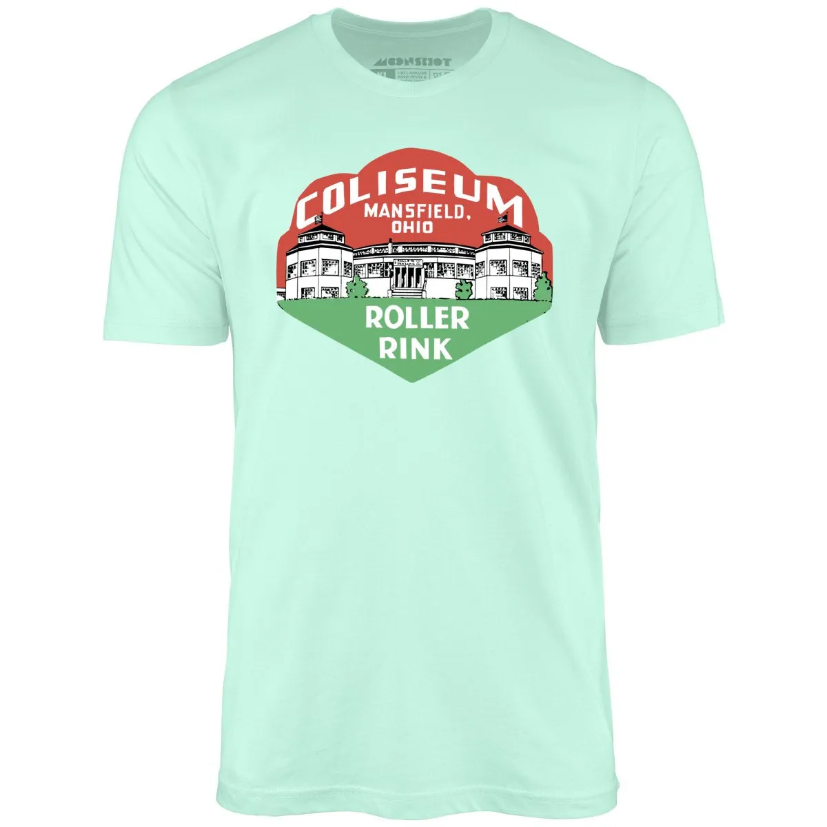 Coliseum - Mansfield, OH - Vintage Roller Rink - Unisex T-Shirt