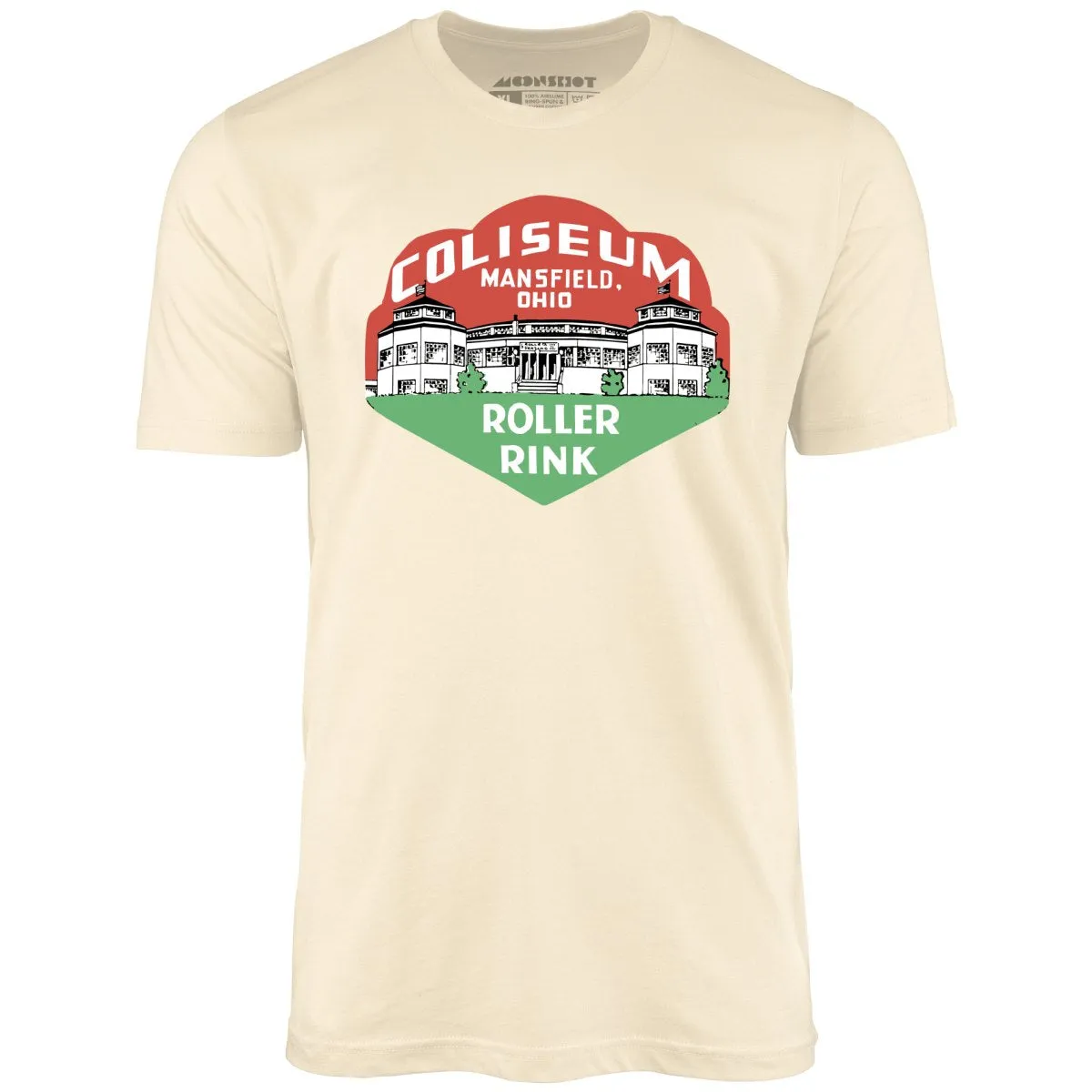 Coliseum - Mansfield, OH - Vintage Roller Rink - Unisex T-Shirt