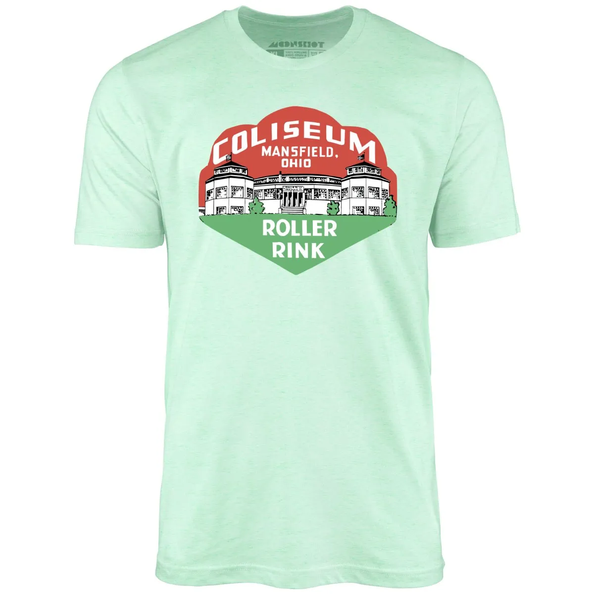 Coliseum - Mansfield, OH - Vintage Roller Rink - Unisex T-Shirt