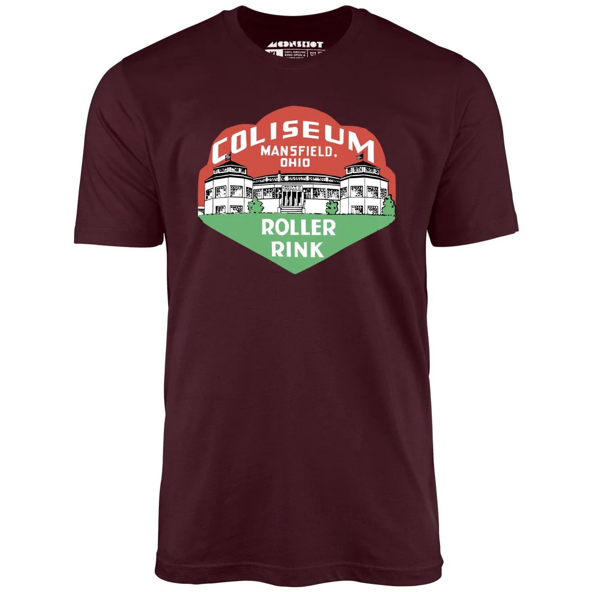 Coliseum - Mansfield, OH - Vintage Roller Rink - Unisex T-Shirt