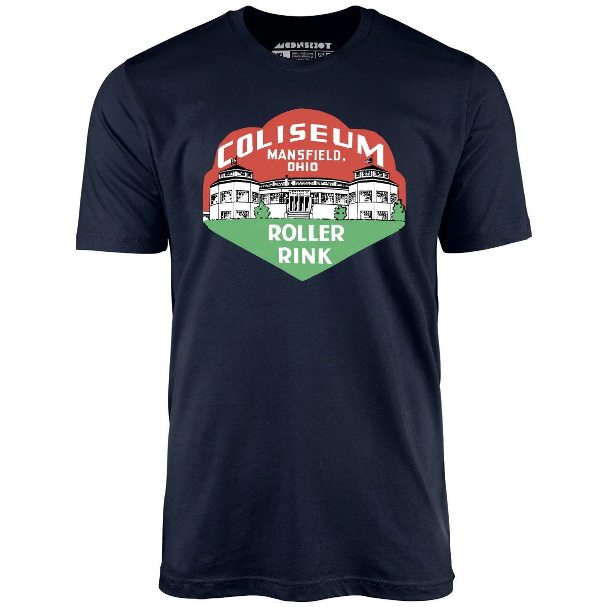 Coliseum - Mansfield, OH - Vintage Roller Rink - Unisex T-Shirt