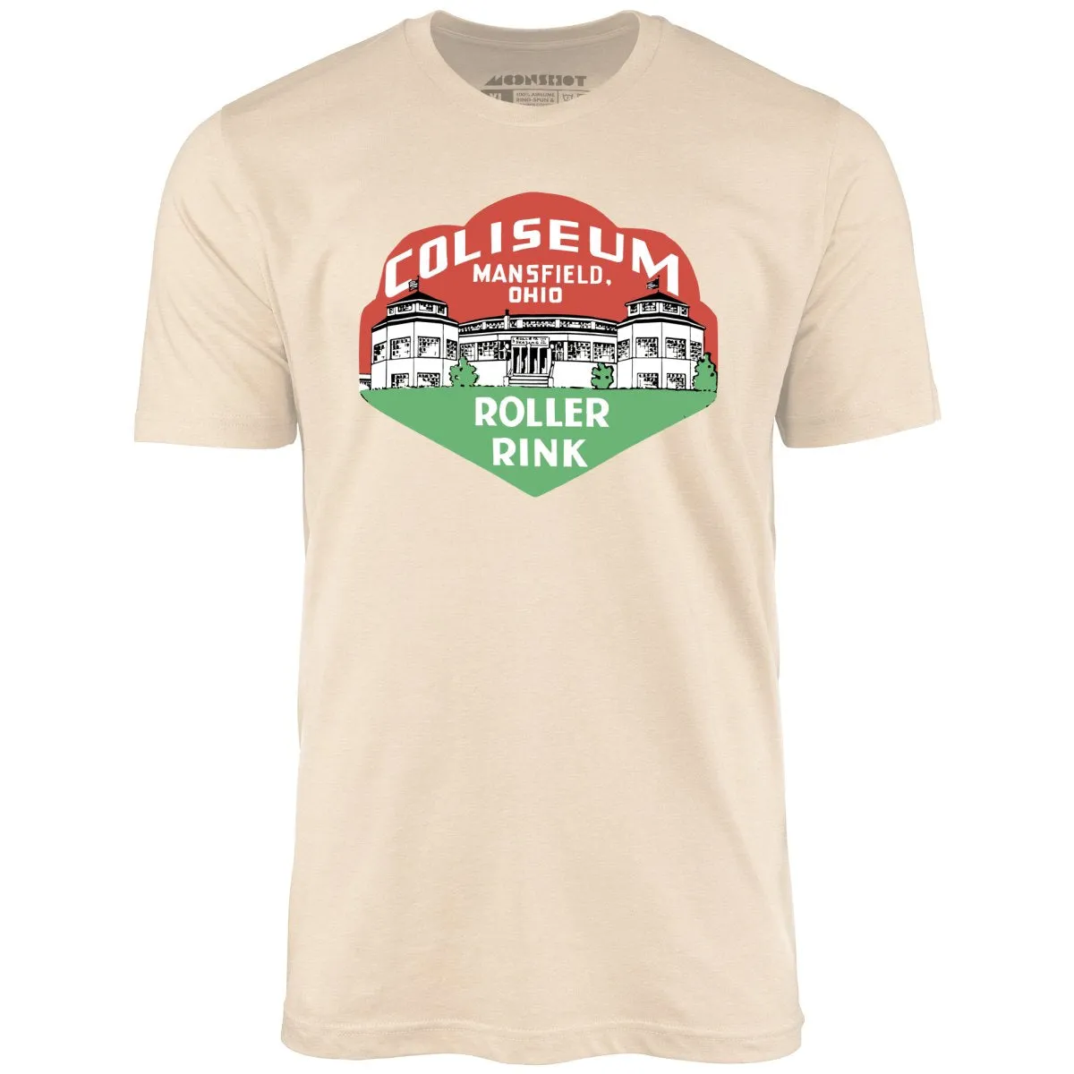 Coliseum - Mansfield, OH - Vintage Roller Rink - Unisex T-Shirt