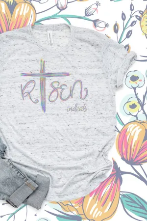 Cross Risen Indeed Unisex Short Sleeve Tee