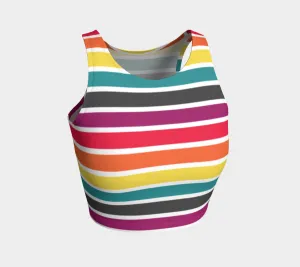 Cute Loops Athletic Crop Top