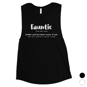 Fauntie Womens Muscle Shirt