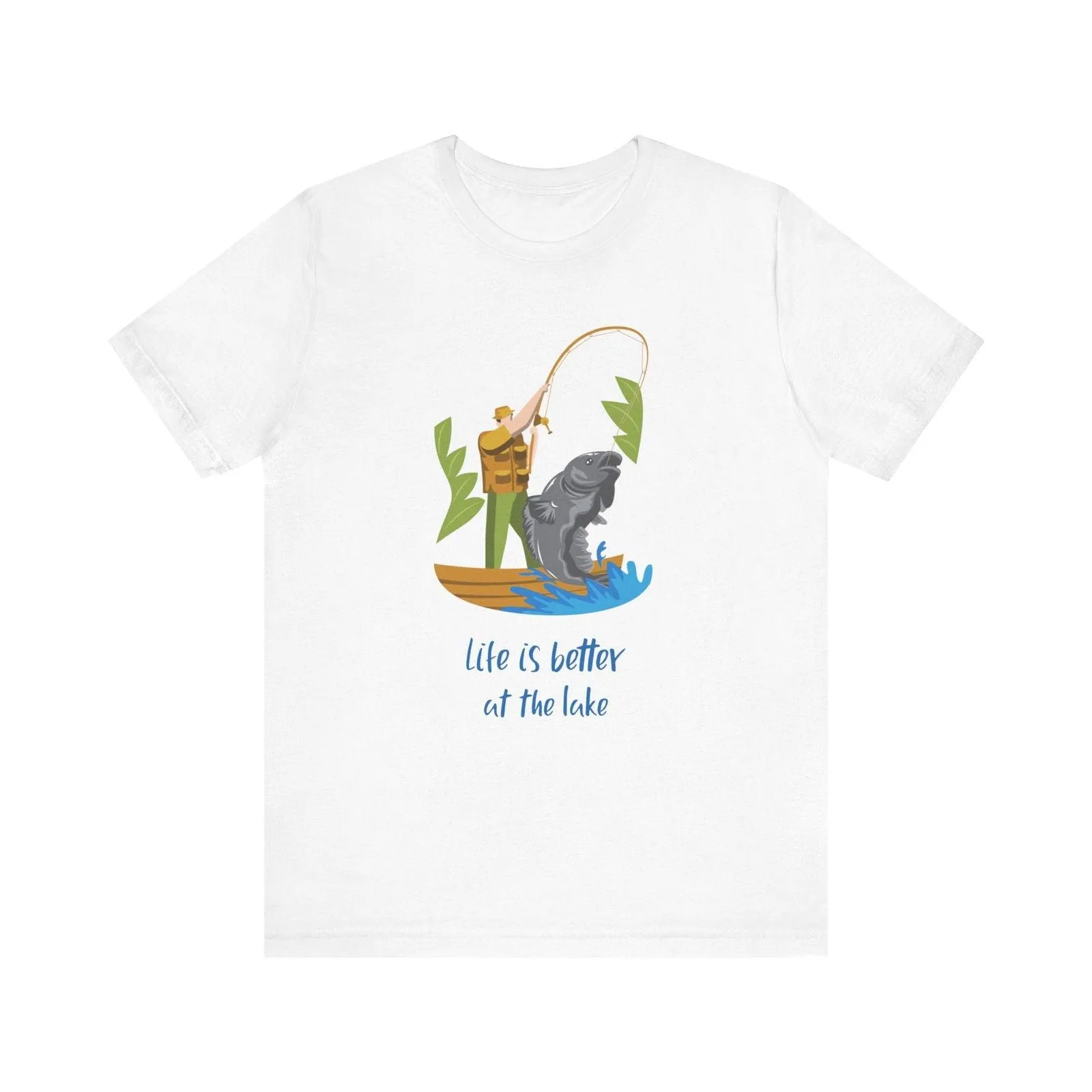 Fishing Lake Life T Shirt