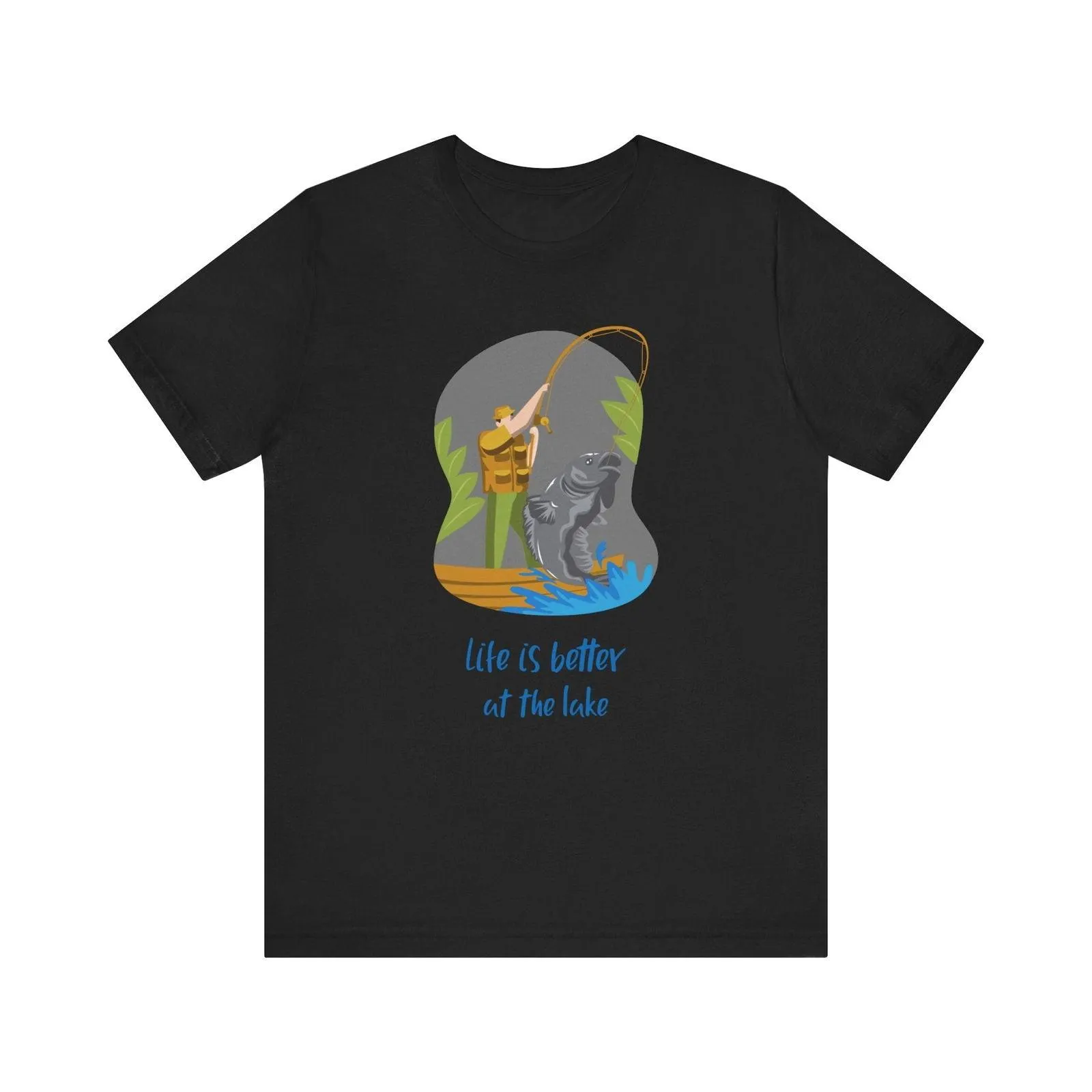 Fishing Lake Life T Shirt