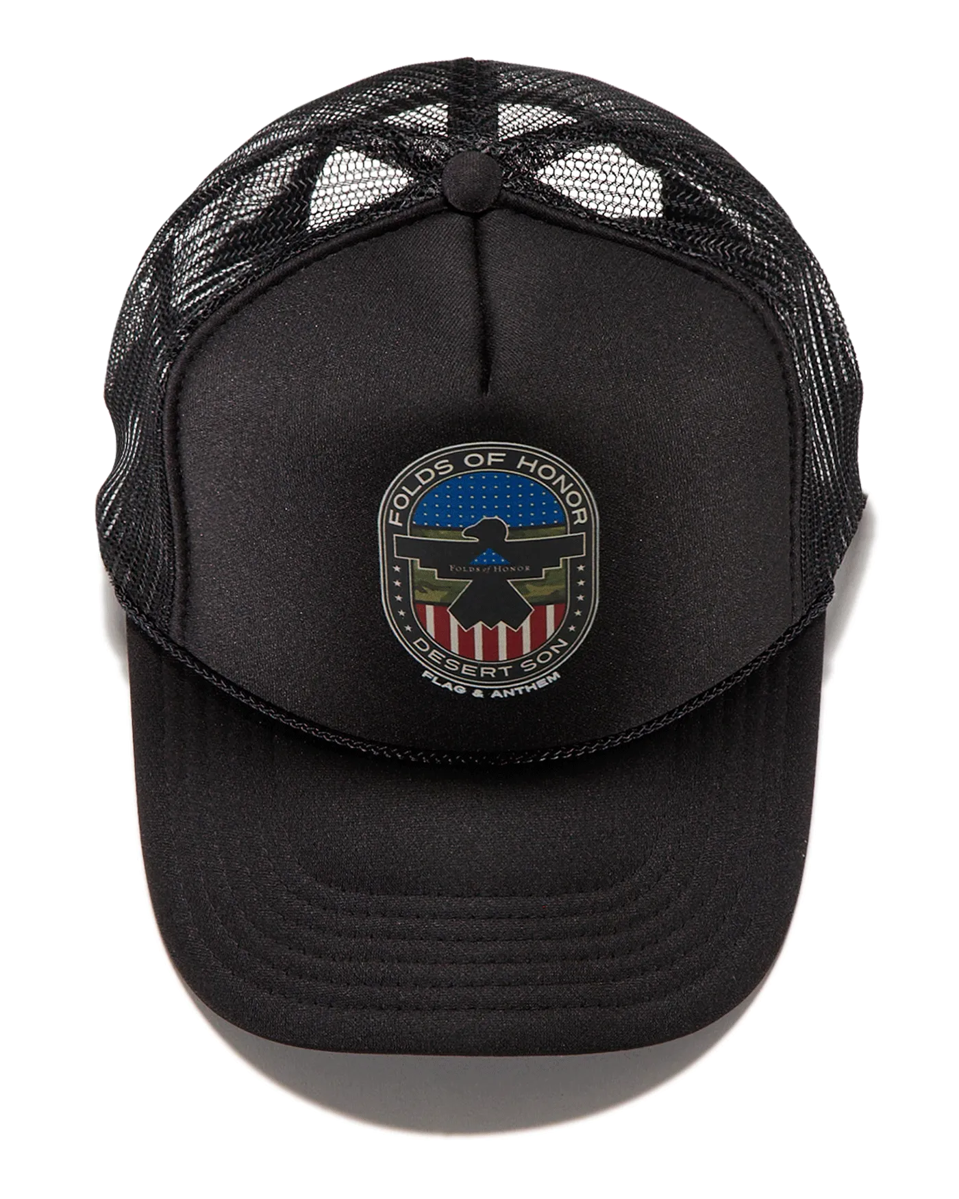 FOLDS OF HONOR FOAM TRUCKER HAT 2024