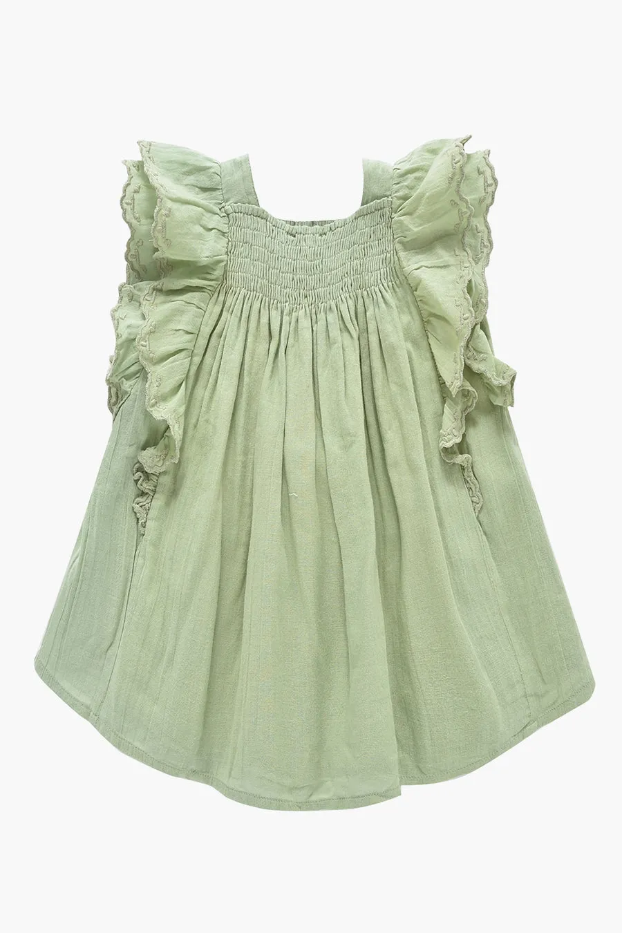 Girls Dress Louise Misha Martine - Olive