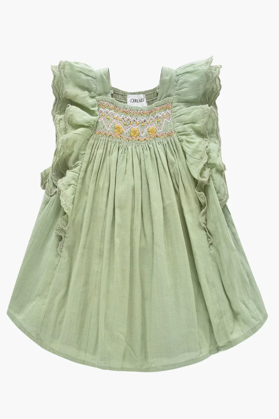 Girls Dress Louise Misha Martine - Olive