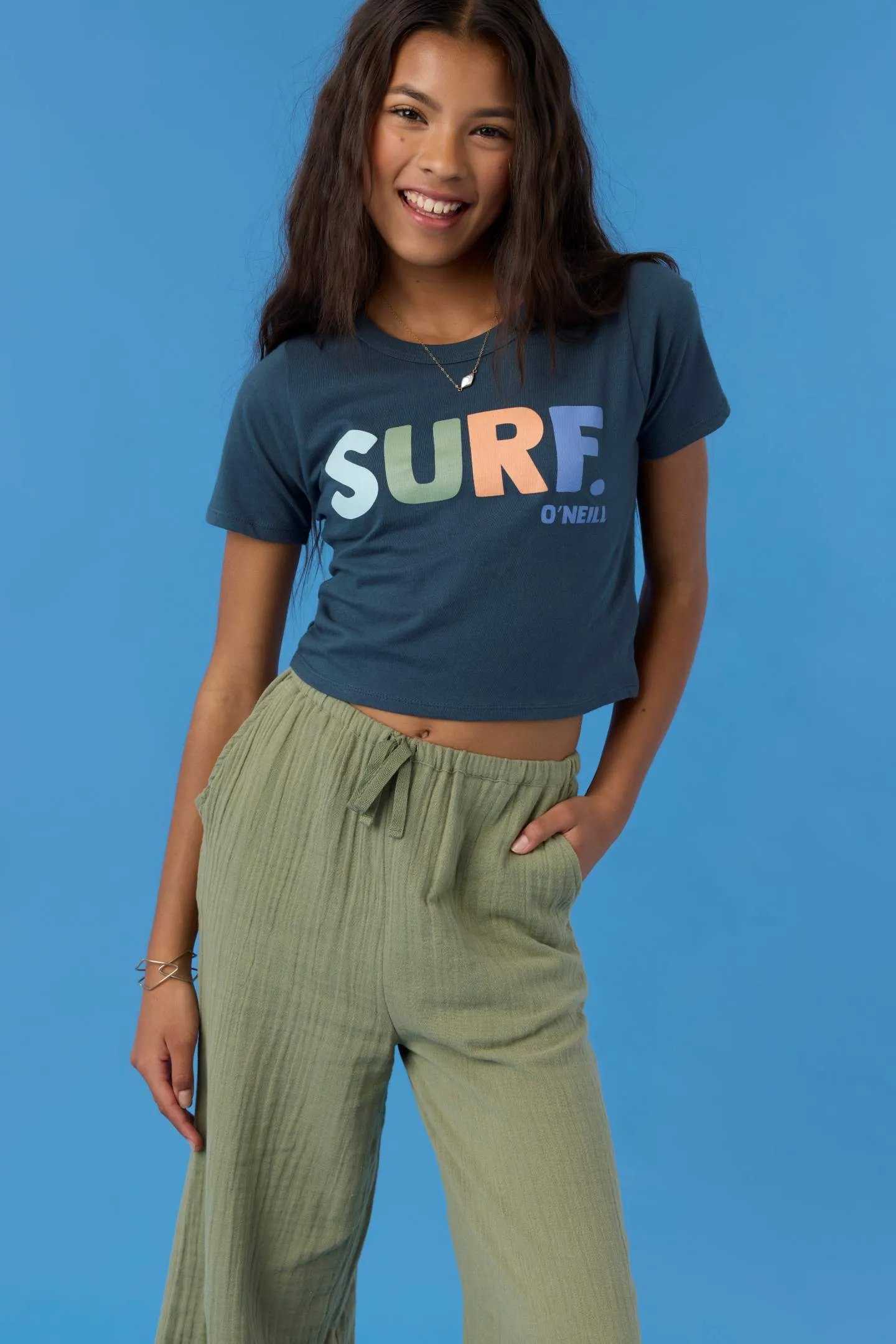 GIRL'S SURF IT TEE