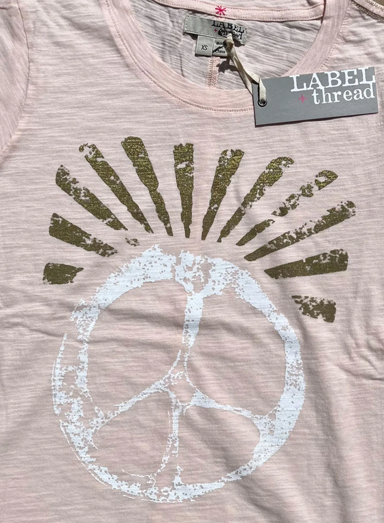 Graphic Ava Tee - Parfait Peace Rays