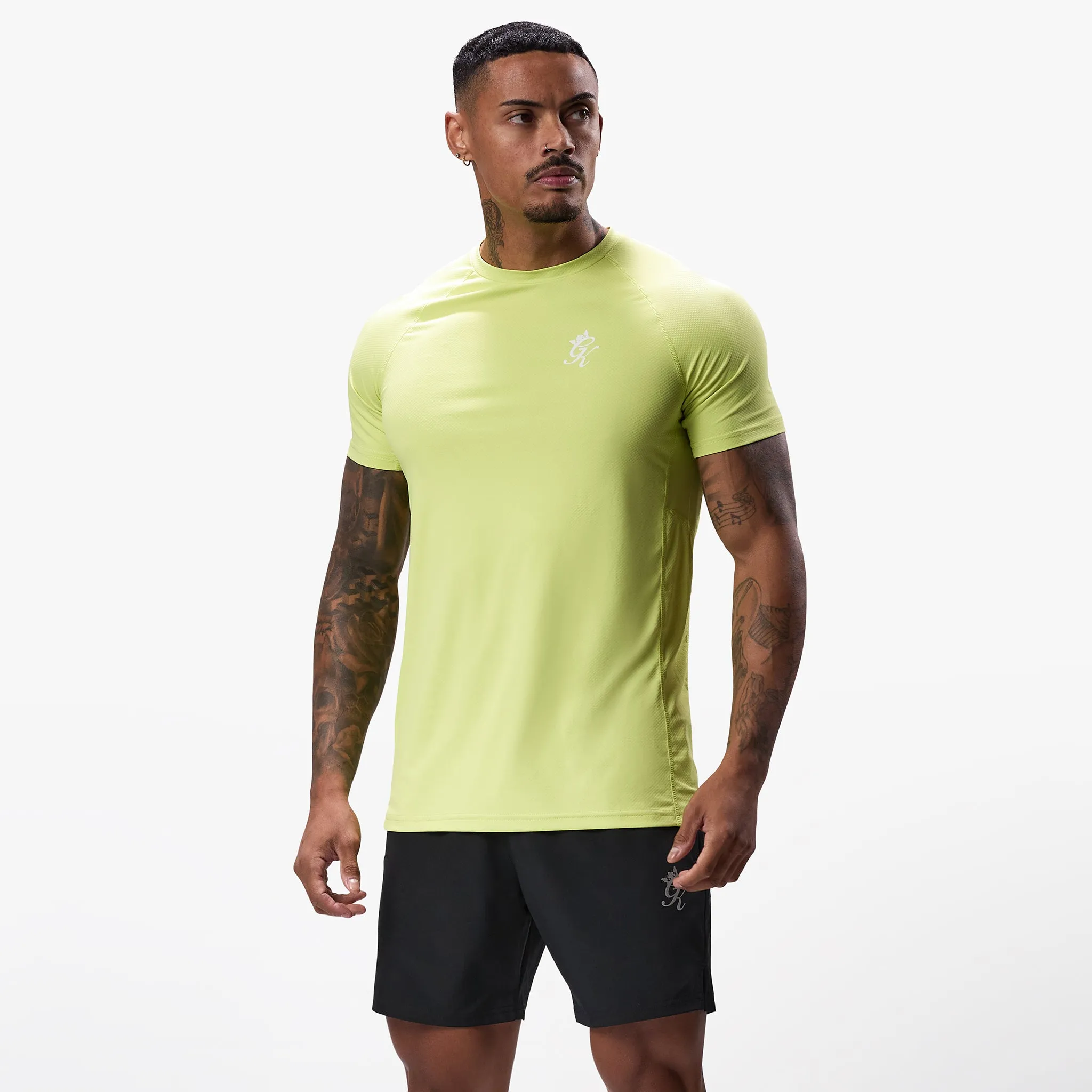 Gym King Energy Tee - Limelight