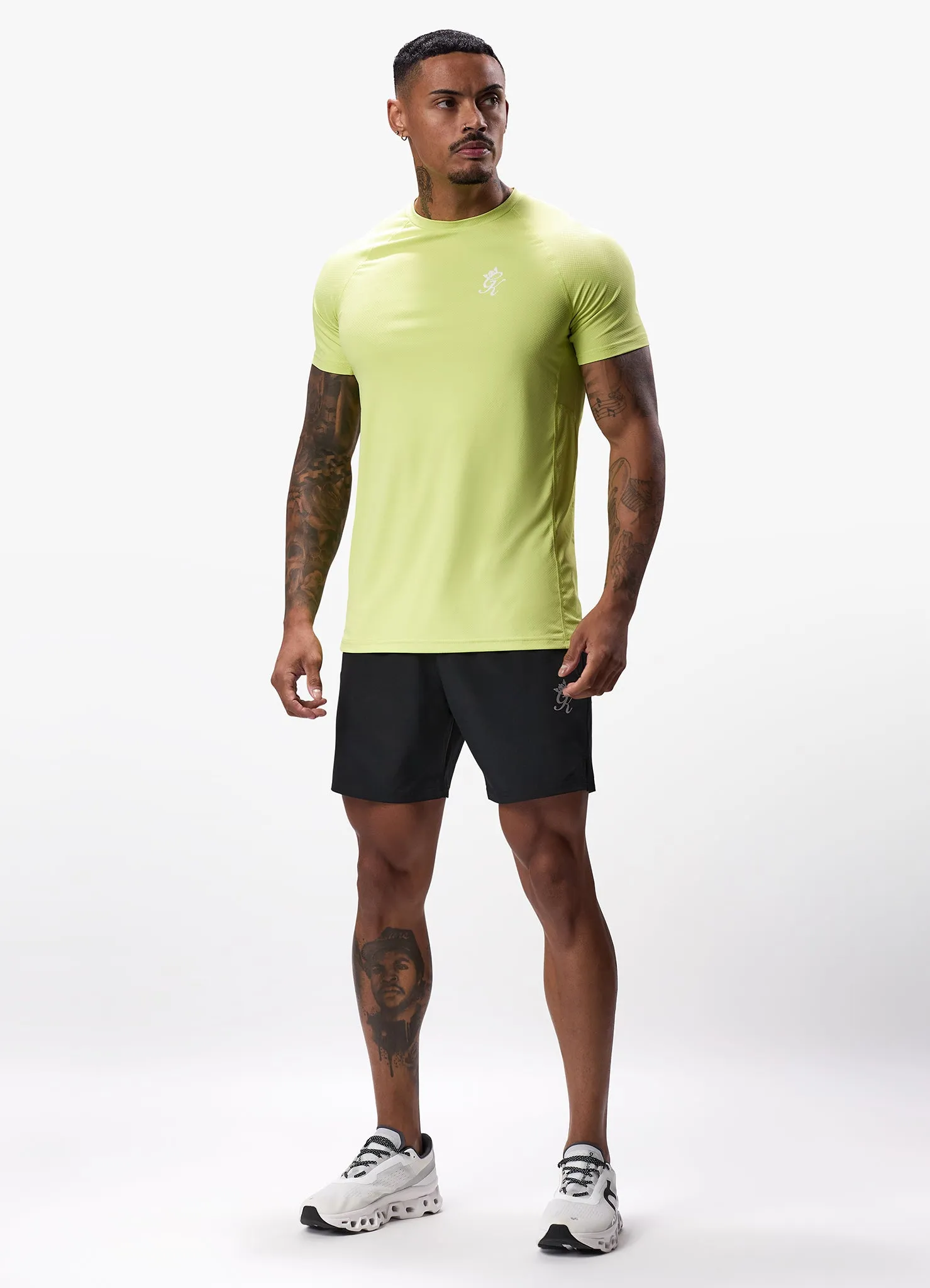 Gym King Energy Tee - Limelight