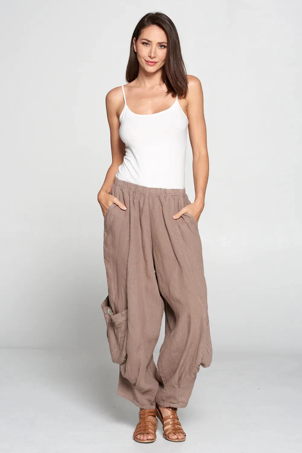 HLP113 Gypsy Ankle Pant W/Pkt