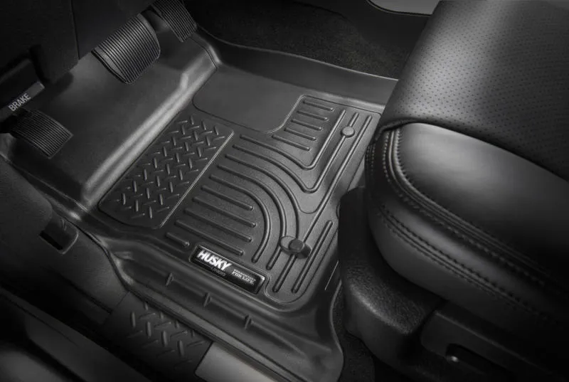 Husky Liners WeatherBeater Center Hump Floor Liner - Black - GM Fullsize Truck 2019-21