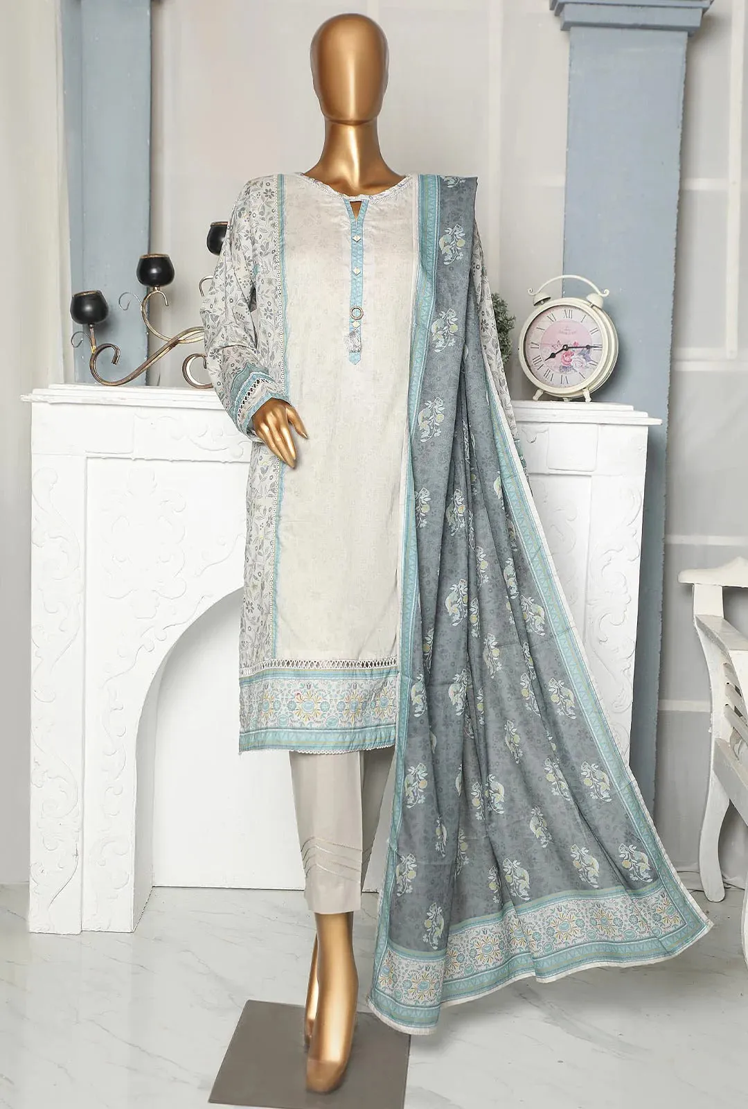 Hz Ready To Wear Printed Lawn Vol-02 Collection'2023-PSC-2340