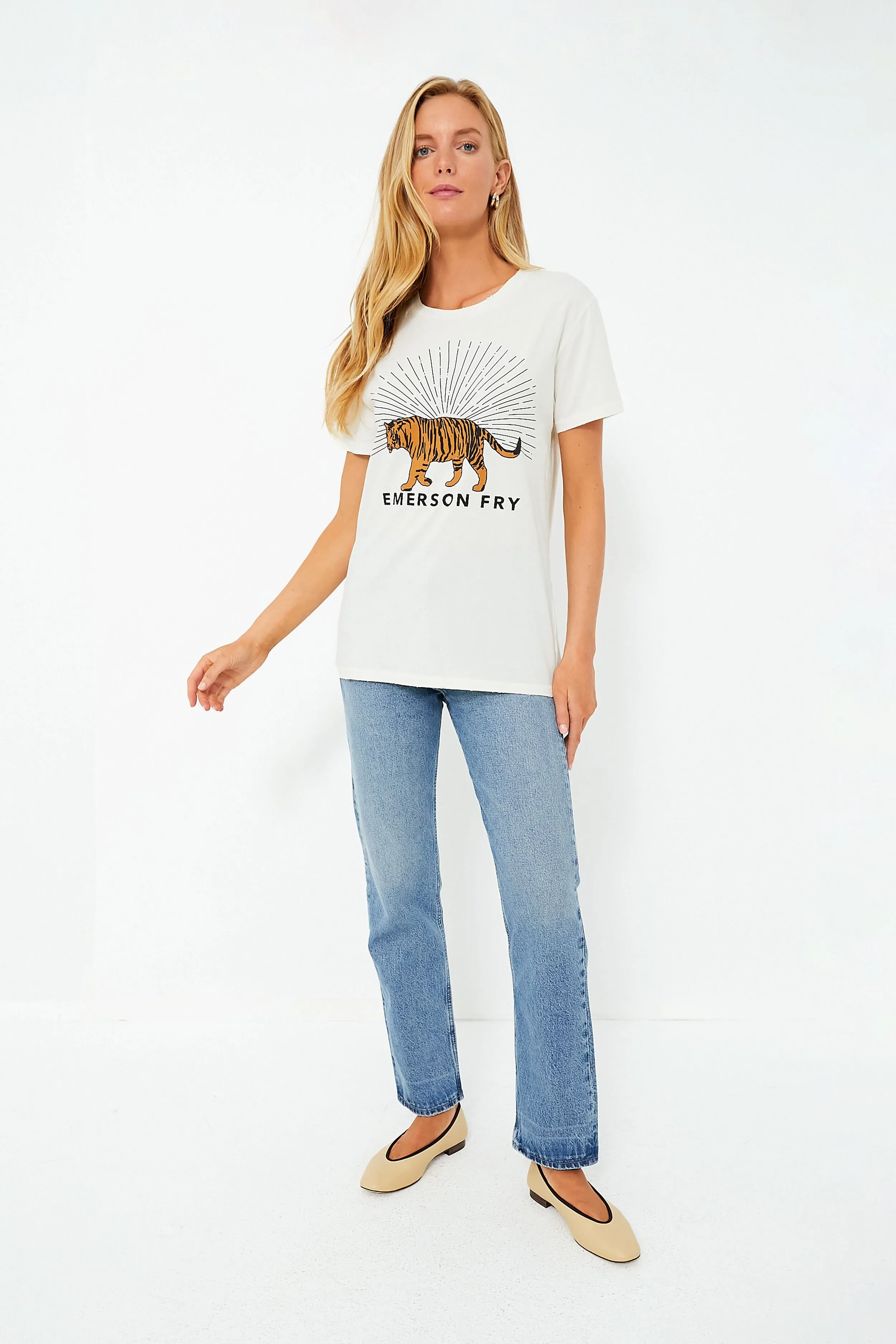 Ivory Tiger Tee