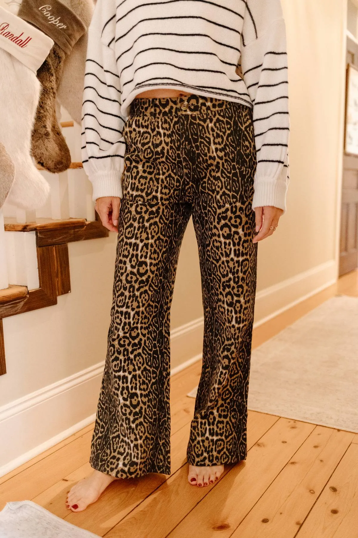 Kennedy Leopard Pant