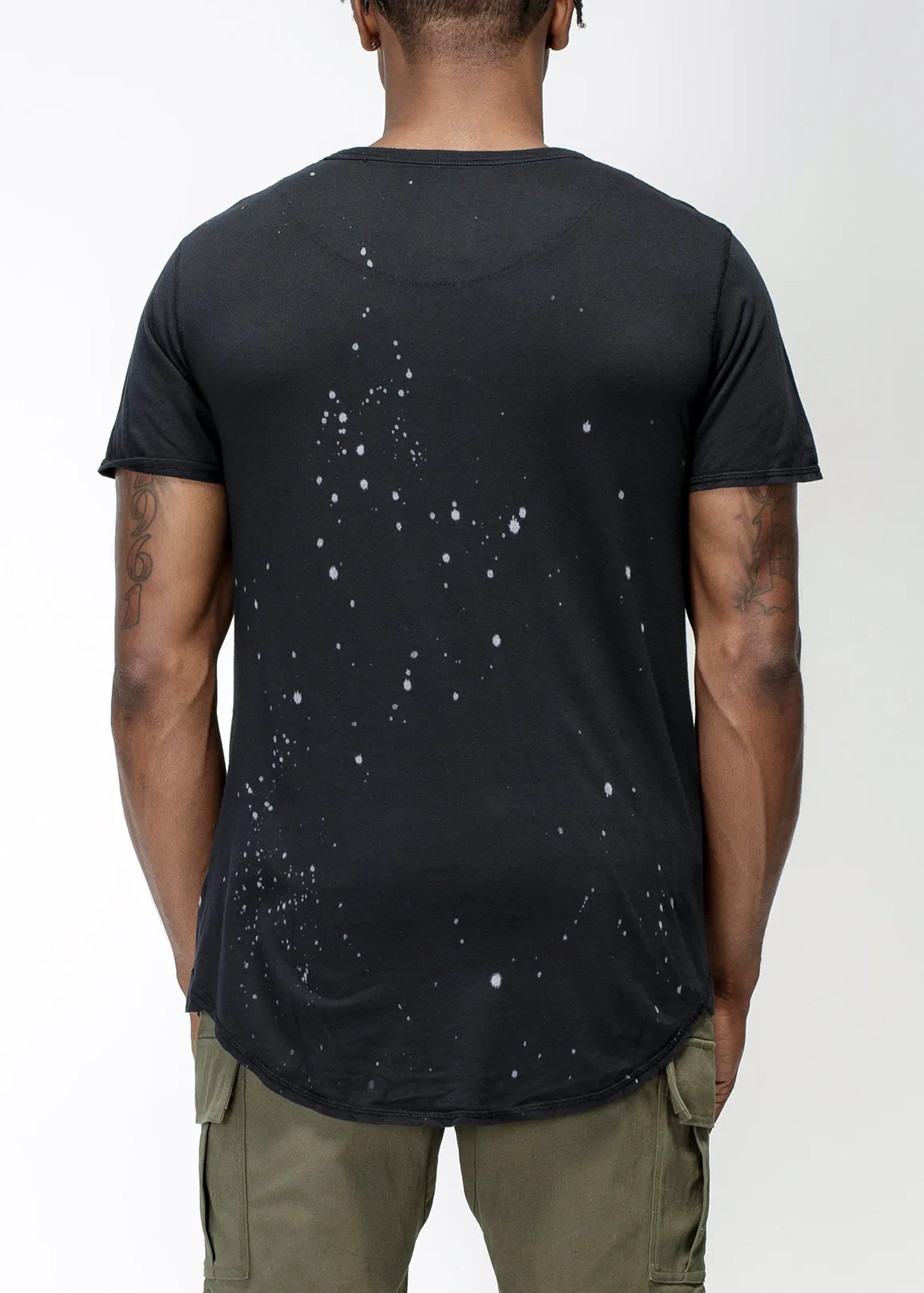 Konus Men's Scallop Tee In Speckle